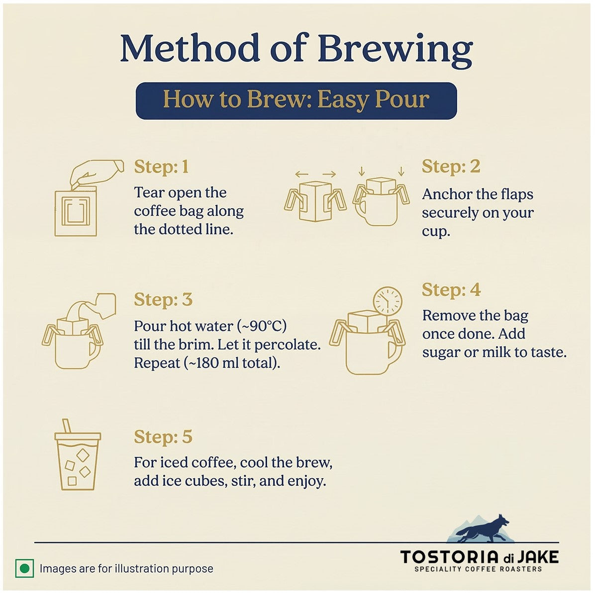 Easy Pour Over Bags